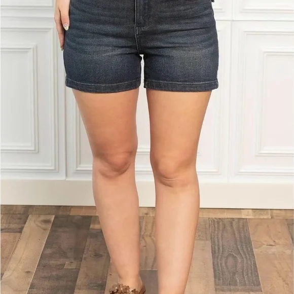 Judy Blue “Simone” Jean Shorts High-Waisted. - Picture 3 of 3